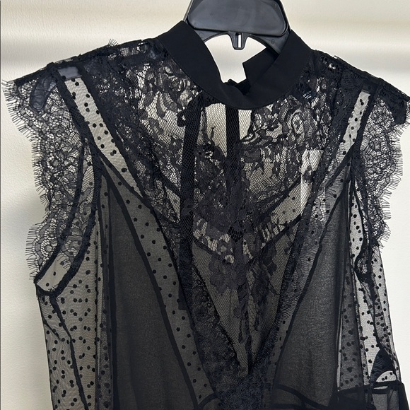 Anthropologie Sheer Top - Picture 2 of 6